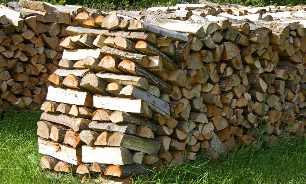 How To Keep Firewood Dry Without A Woodshed